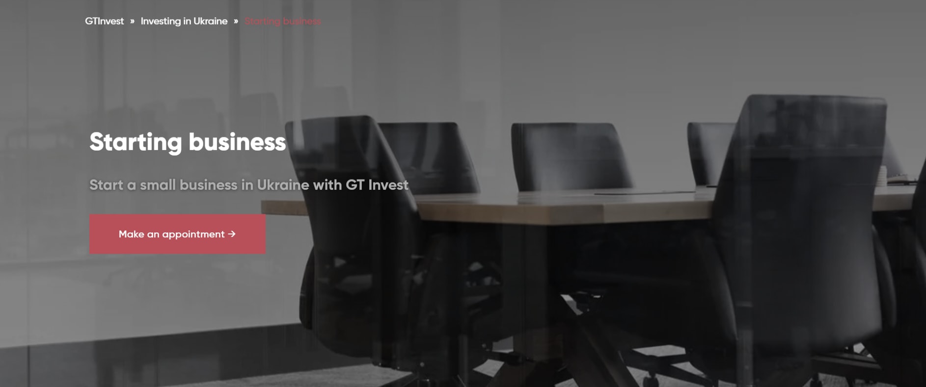 Starting business in Ukraine | Establishing a new company in Ukraine with GTInvest. Find out more about the requirements for establishing a small business in Kiev. Call us if you have any inquiries